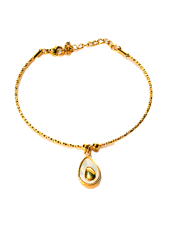 IRAZ 18k Gold Plated Anti-Tarnish Elegant Bracelet (Black)
